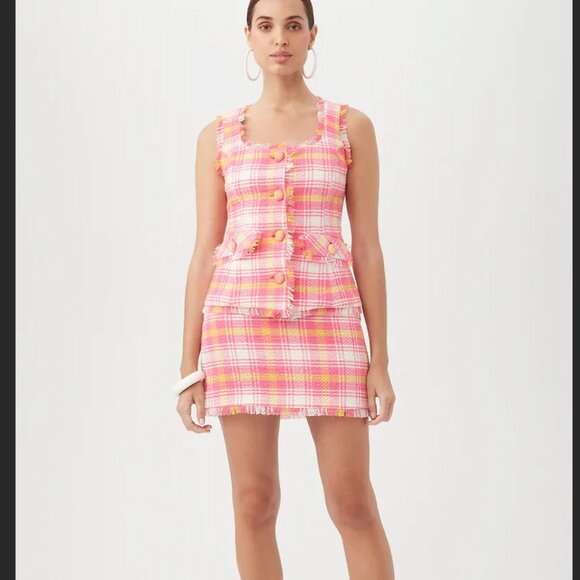NWT Trina Turk Tweed Top